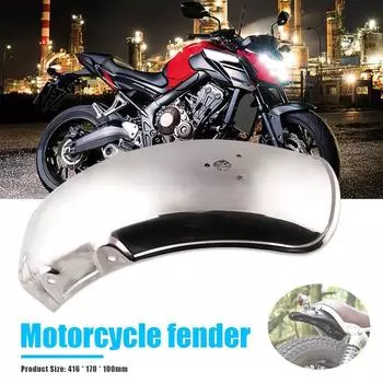 For Suzuki GN125 GN250 Rear Fender Stainless Steel Mudguard Parts Accessories CHINA