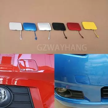 For Suzuki Swift 2005 2006 2007 2008 2009 2010 2011 2012 Car Front Bumper Tow Hook Cover Trailer Towing Eye Cap синий