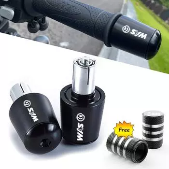 For SYM JP150 GR125 fiddle 3 FNX150 maxsym 400i 600i Motorcycle Accessories Handle Bar Handlebar Grips Cap End handle Plugs cap синий