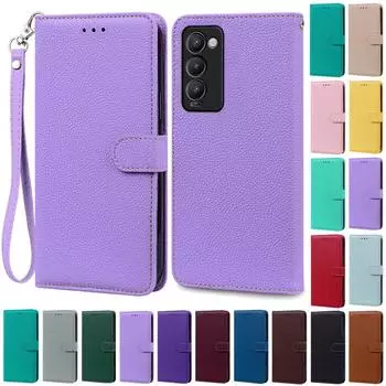 For Tecno Camon 18 Case Camon 18P 18 P Wallet Leather Flip Cover For Tecno Camon 18 Premier Case Phone Cover Coque Fundas For Camon 18 (18P) темно-синий