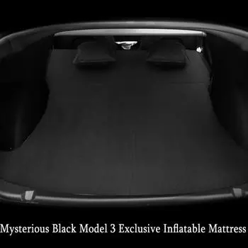 Для Tesla надувной воздушный матрас, надувная специальная замшевая ткань для кемпинга, модель 3, модель Y 2017-2025, автомобильная дорожная кровать