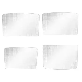 Для Tesla Model 3 Y 2020-2024 Крыша Солнцезащитный козырек Стеклянная крыша Солнцезащитный козырек УФ-отражатель Крышка Блока Передний Задний Солнцезащитный козырек на крышу автомобиля Model Y