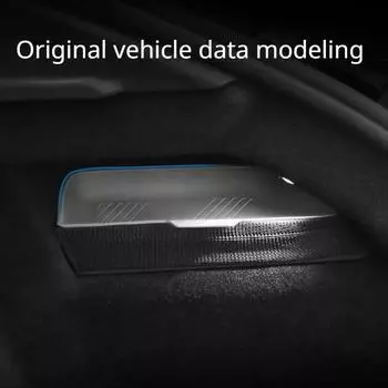 For Tesla Model S 2024-2024 Trunk Sides Storage Bins Cargo Compartment Bucket Partition Box Boot Organizer Board Stowing Tidying