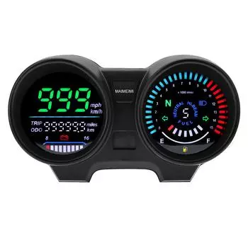 For TITAN 150 Brazil For Honda CG150 Fan150 2010 2012 Motorcycle Speedometer Digital Dashboard LED Electronics RPM Meter Fuel