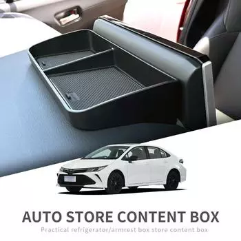 for Toyota Corolla 2019-2025 Dashboard Storage Box Center Console Hidden Tray Behind Screen Accessories Organizer
