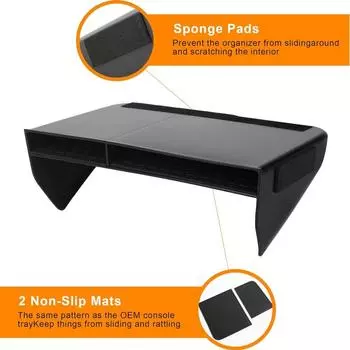 Для Toyota RAV4 центральная консоль органайзер 2025 2025 2025 2025 2020 2019 коробка переключения передач лоток для хранения вторичный ящик вставка разделитель чёрный