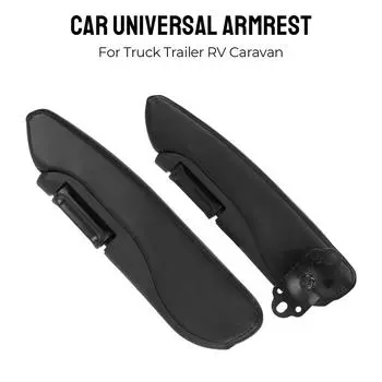 For Truck Trailer RV Caravan Armrest Left Right Side Hand Elbow Support Universal Adjustable Car Center Console Arm Rest Box