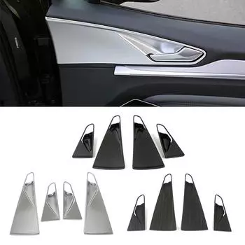 For Volkswagen VW ID.4 ID4 2024 2024 2024 Car Interior Part Refit Inner Door Handle Bowl Panel Cover Trim Sticker Anti Scratch