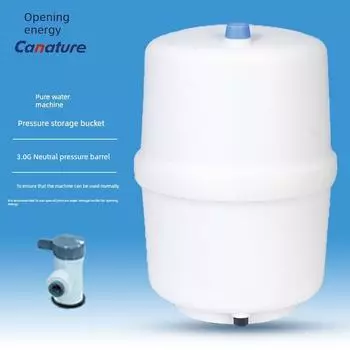 for Water Purifier Water Storage Tank Pressure Tank 3.0G For Home Water Purifier Accessories Explosion-Proof Pressure-Resistant Water Storage Tank Pressure bucket (ball valve)