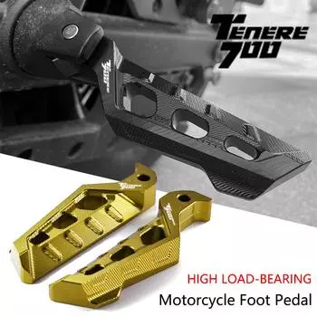 For YAMAHA TENERE 700 Tenere700 XTZ 700 T700 2020 2025 Motorcycle Accessories Rear Passenger Footrest Foot Rest Pegs Rear Pedals