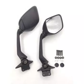 For Yamaha Tmax560 Tmax530 2017-2021 Motorcycle Rearview Mirror Rearview Mirror Black 1 pair