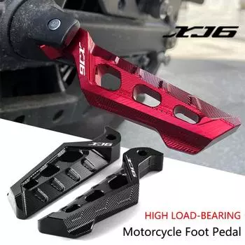 For Yamaha XJ6 XJ6F XJ6N DIVERSION 2009-2014 2025 Motorcycle Accessories CNC Rear Passenger Footrest Foot Rest Pegs Rear Pedals чёрный