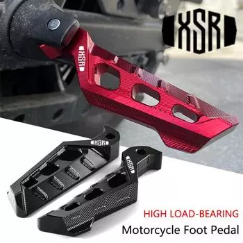 For YAMAHA XSR700 XSR 700 XSR900 XSR 900 XSR125 155 Motorcycle Accessories Rear Passenger Footrest Foot Rest Pegs Rear Pedals красный