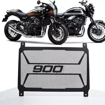FOR Z900RS z900rs 2025 2024 2023 2022 2021 Accessories CNC Aluminum Motorcycle Z900RS Radiator Cover Radiator Protection Grille Radiator Cover чёрный