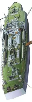 Forart немецкий военно-морской флот тип Schnellboat высокоскоростной боевой катер 1940 пластиковая модель FHB1002 1/72 S-38