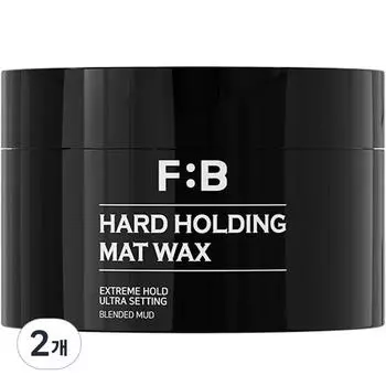 Forbut Hard Holding Mat Mens Hair Wax, 100g, 2 pieces, Korea best mens hair products
