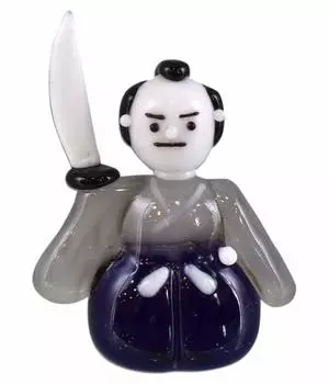 Forcart Cute Handmade Glasswork Samurai CKK524