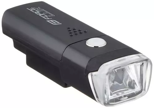 FORCE Bicycle Headlight LUX 100 Lumens Battery Operated AAA Black 80103 (3 Batteries)