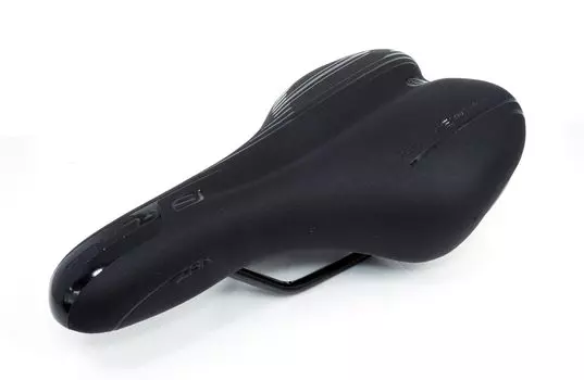Велосипедное седло FORCE GEL Comfort черное Ширина 150 x Высота 245 мм чёрный
