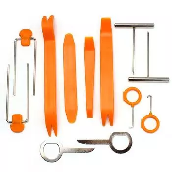Ford Focus 2 3 Автомобильный высококачественный пластиковый установщик для ремонта Pry Наборы инструментов для снятия автомобильной панели Orange