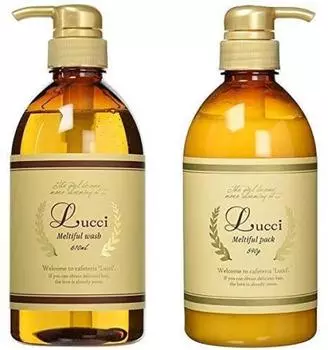 Ford Hair Lucci Meltiful Wash 610 мл Meltiful Pack 590 г [Набор] и [Шампунь и уход]