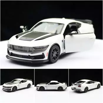 Ford Mustang Alloy Car Model With Twoopen Doors For Kids And Collectors Gift