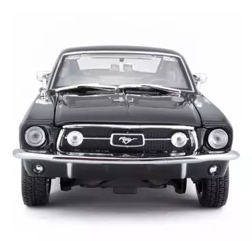 Ford Mustang GTA Fastback 1967 Черный 1/18