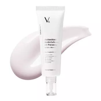 Foredum V6+ Anti-Aging Antioxidant Tone-Up Watery Glow Sun Cream SPF50+ PA++++ 50 мл, 1 шт.