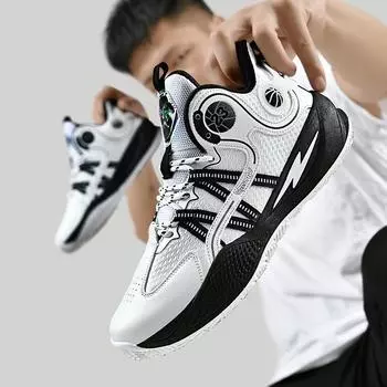Foreign trade 2025 new basketball sneakers spring and autumn breathable men s mesh casual shoes versatile trendy shoes actual sneakers 35