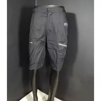 Foreign Trade Quick-Drying Zipper Workwear with Pocket Men s Shorts Black L