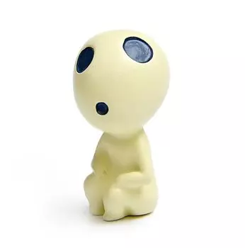Forest Spirit Kodama figure 4 types (sitting dumbfounded)