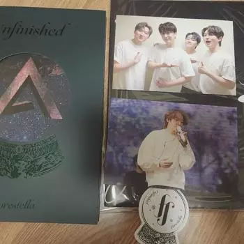 Forestellar Unfinished Release Album Message, Postcard, Poster Included