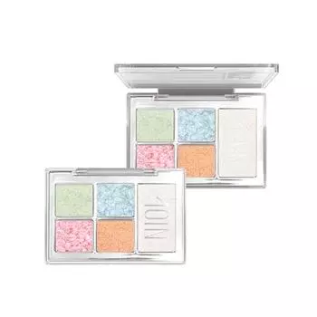 FOREUL Палетка теней Stonism 9,5г 01 Mood Brown какао коричневый