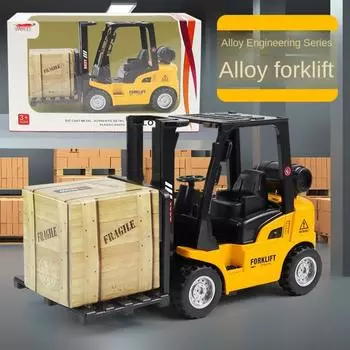 Игрушечный погрузчик с трением Мини Инженерная машина Интерактивная детская игрушка