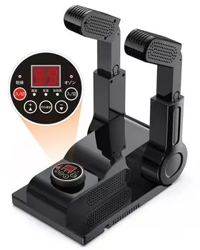 FORLIM Shoe Температура обуви Высокая Низкая Дезодорация Воздуха Резервирование 5 Уровней Телескопическая Совместимость с Различными Обувными Японская Инструкция Черный чёрный