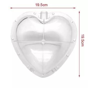 Форма для арбуза в форме квадратного сердца, инструмент для формирования садовых фруктов 19.5*19.5cm