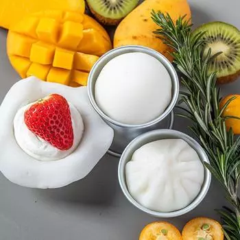 Форма для бомбы, форма для выпечки, форма для выпечки Daifuku, десертная форма для моти, 3D алюминиевый шар, форма для торта, кондитерских изделий, снежный ком