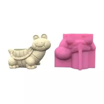 Форма для цветочных горшков с героями мультфильмов, формы для эпоксидной смолы, держатель для ручек, подсвечник, цементный кашпо, силиконовая форма, украшения для дома