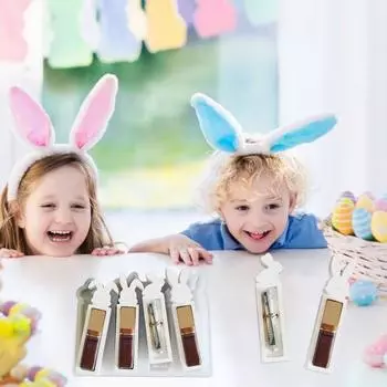 Форма для держателя денег в виде пасхального кролика, форма для самостоятельного изготовления держателя денег в виде кроличьих ушей, форма для изготовления пасхальной шоколадной коробки ручной работы, литье из эпоксидной смолы, силиконовая форма белый