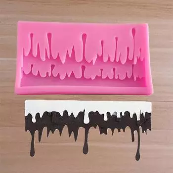 Форма для десерта, экологически чистая, легко снимается, многоразовая, хорошая помадка, инструменты для декора шоколадного торта, кухня