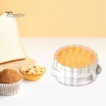 Форма для фруктового пирога, легко извлекаемая из формы, многоразовая форма для выпечки, многофункциональная форма для пирогов, легко моется, необходима для выпечки на домашней кухне, в ресторане, пекарне белый