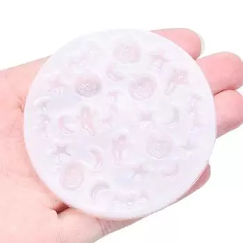 Форма для Хэллоуина из силиконовой смолы своими руками, мини-форма для тыквы, привидения, летучей мыши, ювелирные изделия, подарок