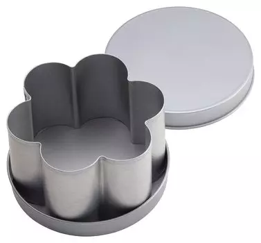 Форма для хлеба KAI Bread Flower Форма для выпечки Bready SELECT Сделано в Японии DL7028 серебряный