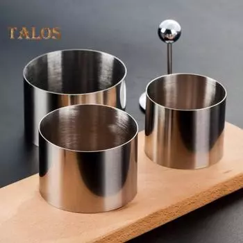 Форма для холодного блюда, легко чистящаяся, гигиеничная, креативная, форма для холодного блюда из нержавеющей стали, аксессуары для отелей