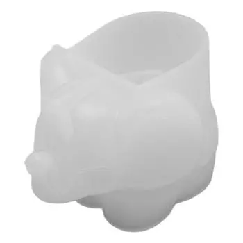 Форма для хранения в форме слона, гибкая силиконовая форма для изготовления украшений для рукоделия