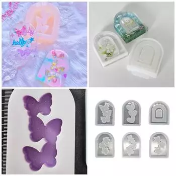 Форма для изготовления брелоков и чехлов для телефонов своими руками. Многоцелевая форма для изготовления Y-образной арочной двери для брелока и аксессуаров для мобильных телефонов. 3