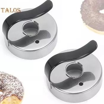 Форма для изготовления пончиков, простая операция, DIY, пищевой, прочный резак для пончиков, кухонные гаджеты