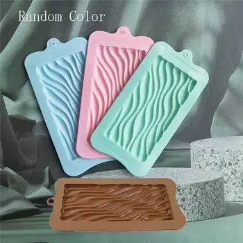 Форма для конфет, торта, силиконовая форма для выпечки, печенья, шоколадная форма, шоколадная волна, здоровье 198x110mm