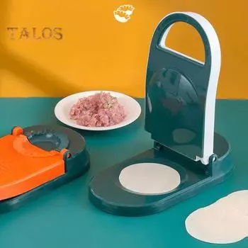 Форма для кожицы пельменей Эргономичный дизайн Посуда Экономия места Полезная многофункциональная машина для изготовления пельменей Форма для булочки с начинкой на пару белый