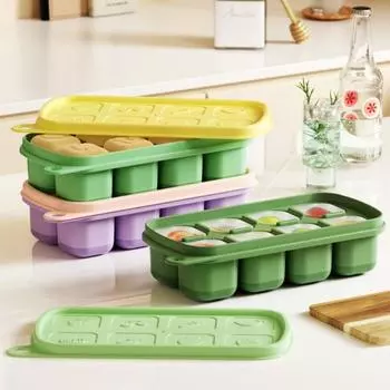 Форма для льда на 8 сеток, льдогенератор из пищевого силикона, квадратная форма для льда для бара, паба, вина, кухонные принадлежности 15x7x4cm